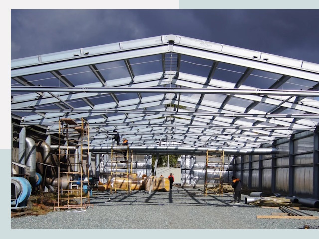 Промышленные объекты в Рославле