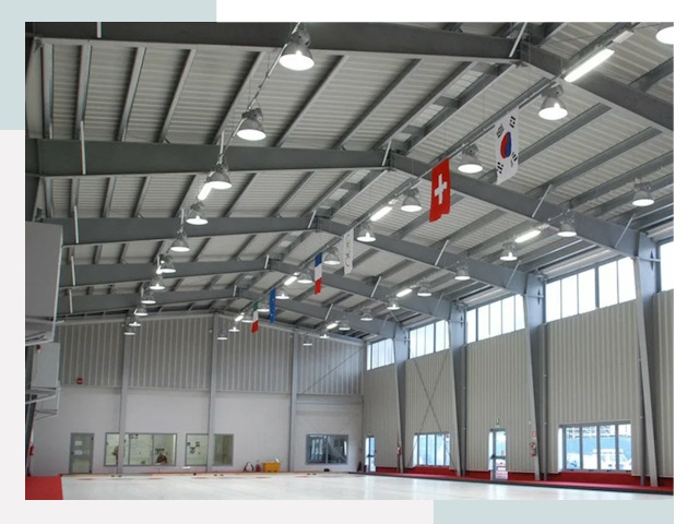 Строительство спортзалов в Рославль от 617 руб. за м²