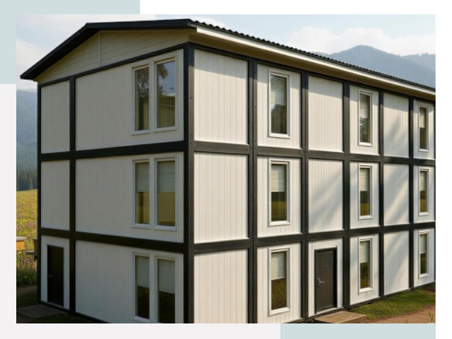 Модульные общежития в Рославле