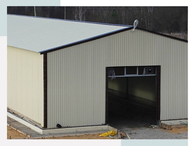 Строительство гаражей в Рославле