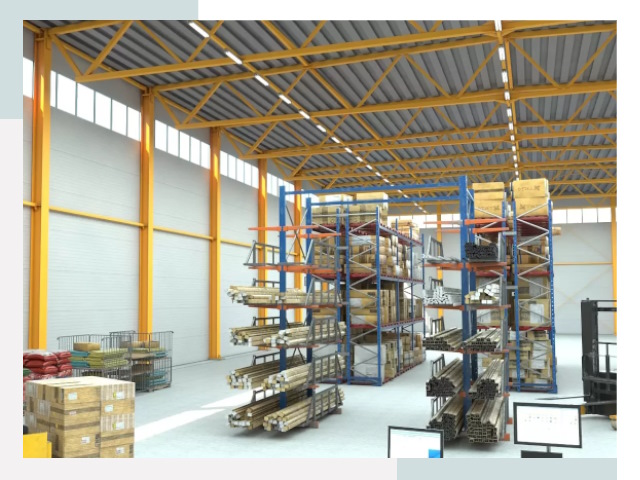 Типовые ангары в Рославле