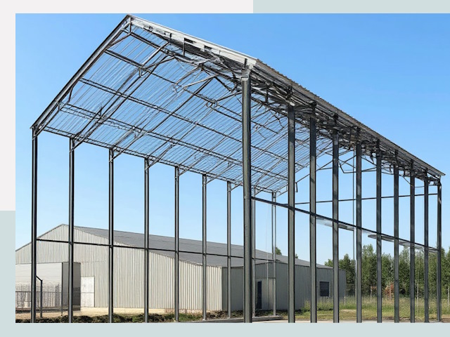 Прямо стенные ангары от СтальСтрой-Рлв по цене 617 руб.