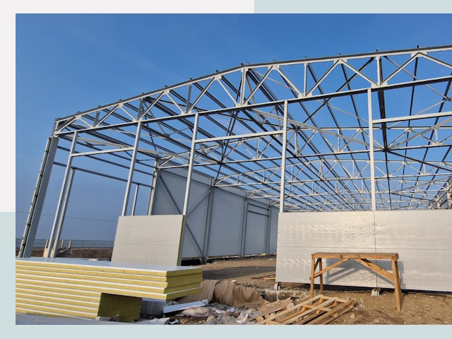 Утепленные ангары в Рославль от 617 руб. за м²