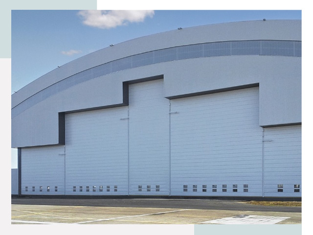 Раздвижные ангары в Рославле