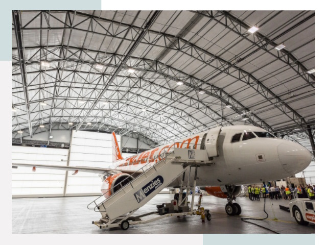 Авиационные ангары в Рославле