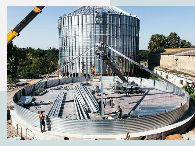 Силосы для зерна в Рославль от 617 руб. - Надёжное хранение