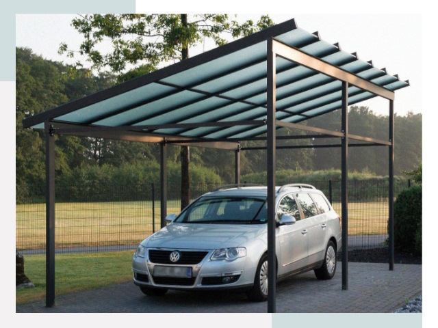 Навесы для автомобилей в Рославле