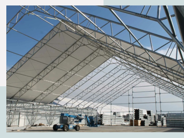 Каркасно-тентовые сооружения от СтальСтрой-Рлв по цене 617 руб.