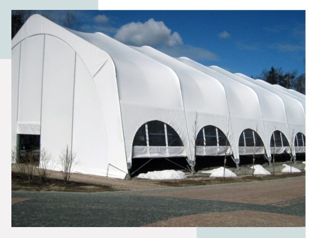 Каркасно-тентовые сооружения в Рославле