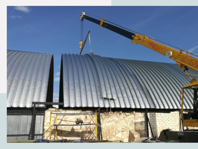 Реконструкция ангаров в Рославле от 617 руб.