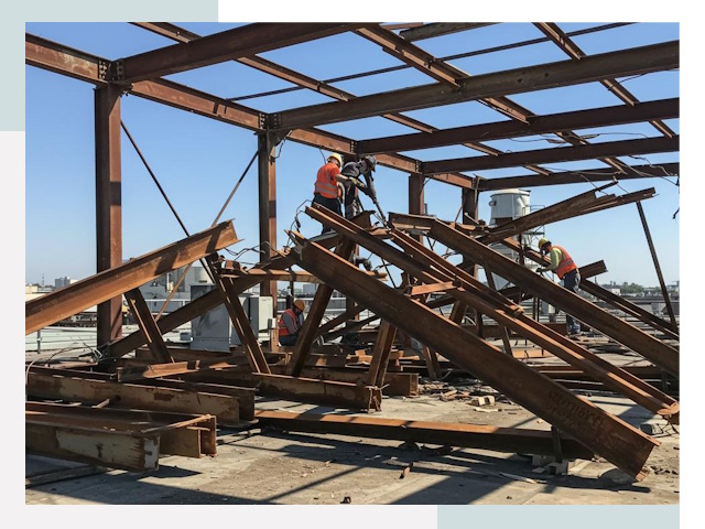 Демонтаж металлоконструкций в Рославле от 617 руб.