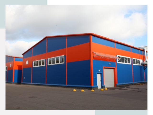 Быстровозводимые склады в Рославле